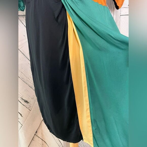 Anthropologie Let Me Be Color Block Dress Large - Picture 6 of 11